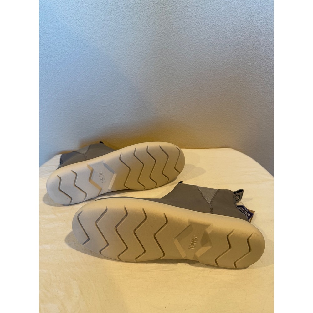 TOMS Gray Suede Leather Ankle Boots Fashion Casual Shoes